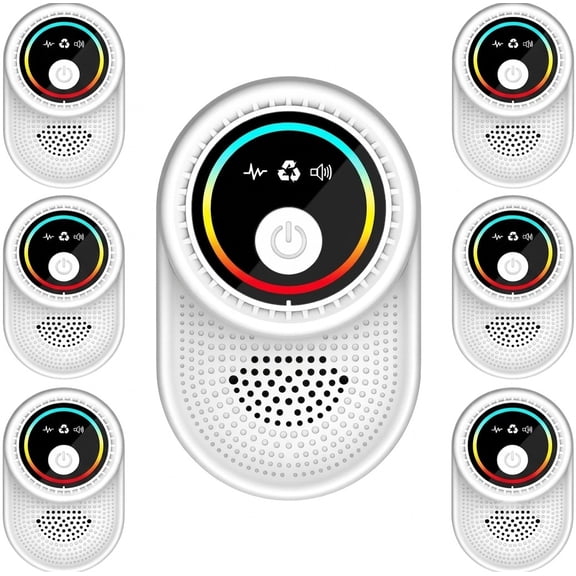 2026 Upgraded Ultrasonic Pest Repeller Indoor, 3 Modes Mouse Rodent Repelent Plug in, 6 Packs Electronic Pest Control for Mouse Roach Bugs Mosquitoes Mice Spider Rodent Deterrent for Home Office