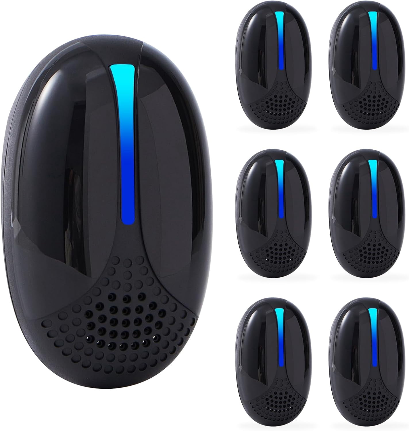 2026 Upgraded Ultrasonic Pest Repeller Indoor Plug-in, 3 Mode Rodent Insect Control for Ant, Roach, Mouse, Mosquito, Spider, Home Office Store, 6 Pack