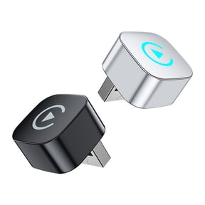 2026 Upgraded Wireless CarPlay Adapter - Fast Auto-Connect, Stable Connection, Mini Size Plug & Play Adapter for iPhone & Android Auto Compatible Cars