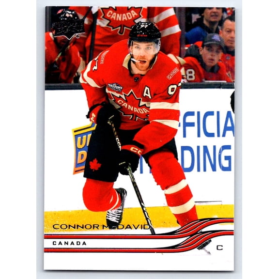2026 Upper Deck Extended Series Connor McDavid #651 Olympic