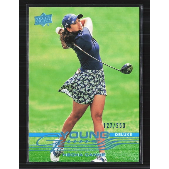 2026 Upper Deck Golf Young Guns Deluxe Megha Ganne #121 /250