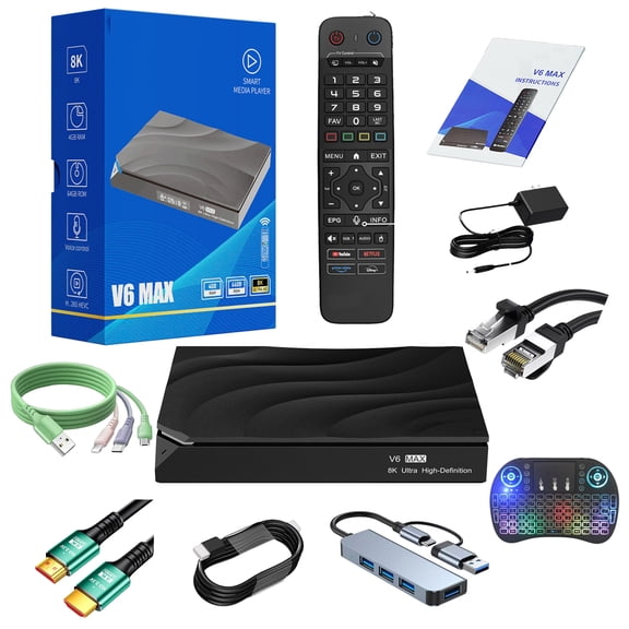 2026 VC6MAX New Version Home Theater Systerms with Voice Control