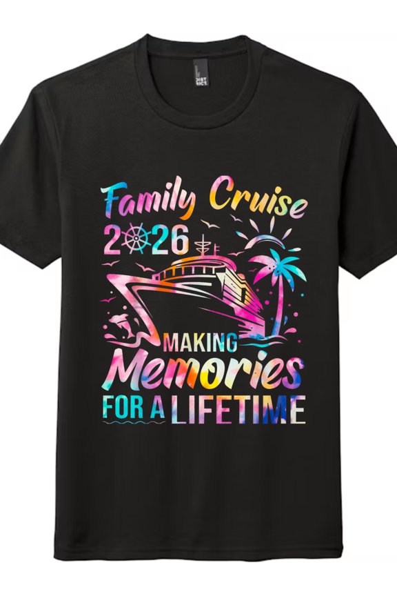 2026 Vacation Countdown T-Shirt | Family Cruise Memory Design, Unisex Gift