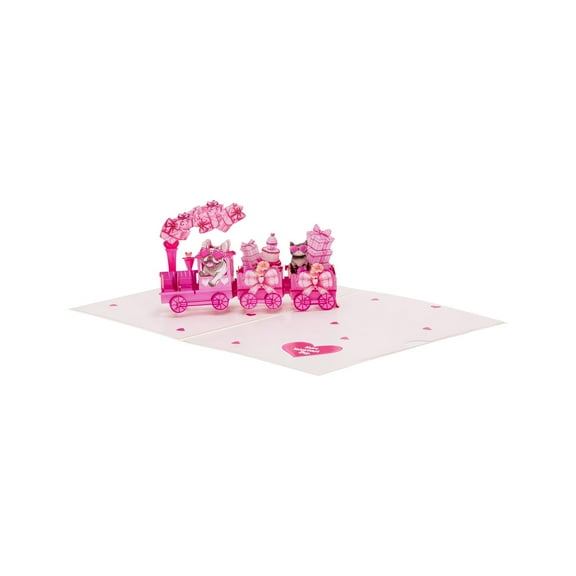 2026 Valentine's Day Cards 3D Pop Up Romantic Greeting Card with Envelope for Husband Wife Boyfriend Girlfriend Anniversary Gift Wedding Love Notes