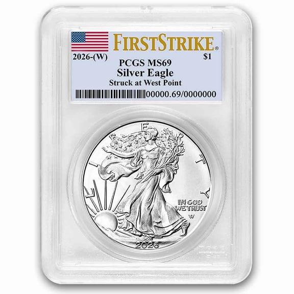 2026-(W) American Silver Eagle MS-69 PCGS (FirstStrike)