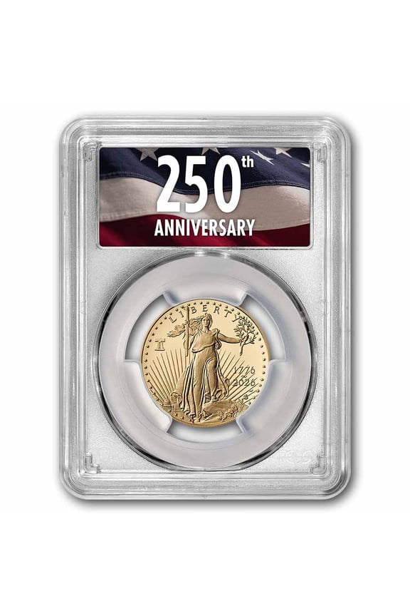 2026-W Proof 1/2 oz Gold Eagle Dual Date PR-70 PCGS (FS, 250th)