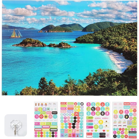 2026 Wall Calendar 12 Month,Jan 2026-Dec 2026 Large 16x12 In Wall Calendars,Perfect 2026 Planner for Office, School & Family,Calendar for Wall Mounting with Holiday Markings & Stickers,Wall Hooks