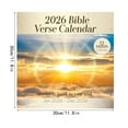 thumbnail image 1 of 2026 Wall Calendar Christian, Bible Verse Calendar 2026, 12 Monthly Religious Spiritual Scripture Gifts For Men and Women, Biblical Quotes Catholic Present, Jesus Faith Home Office Decor 12X12", 1 of 7