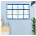 thumbnail image 1 of 2026 Wall Calendar Dry Erase -12 Month Wall Calendar, Annual Yearly Large Wall Planner Calendar, Reversible, Horizontal，24" x 34", 2-Sided Erasable Calendar with Round Stickers, 1 of 8