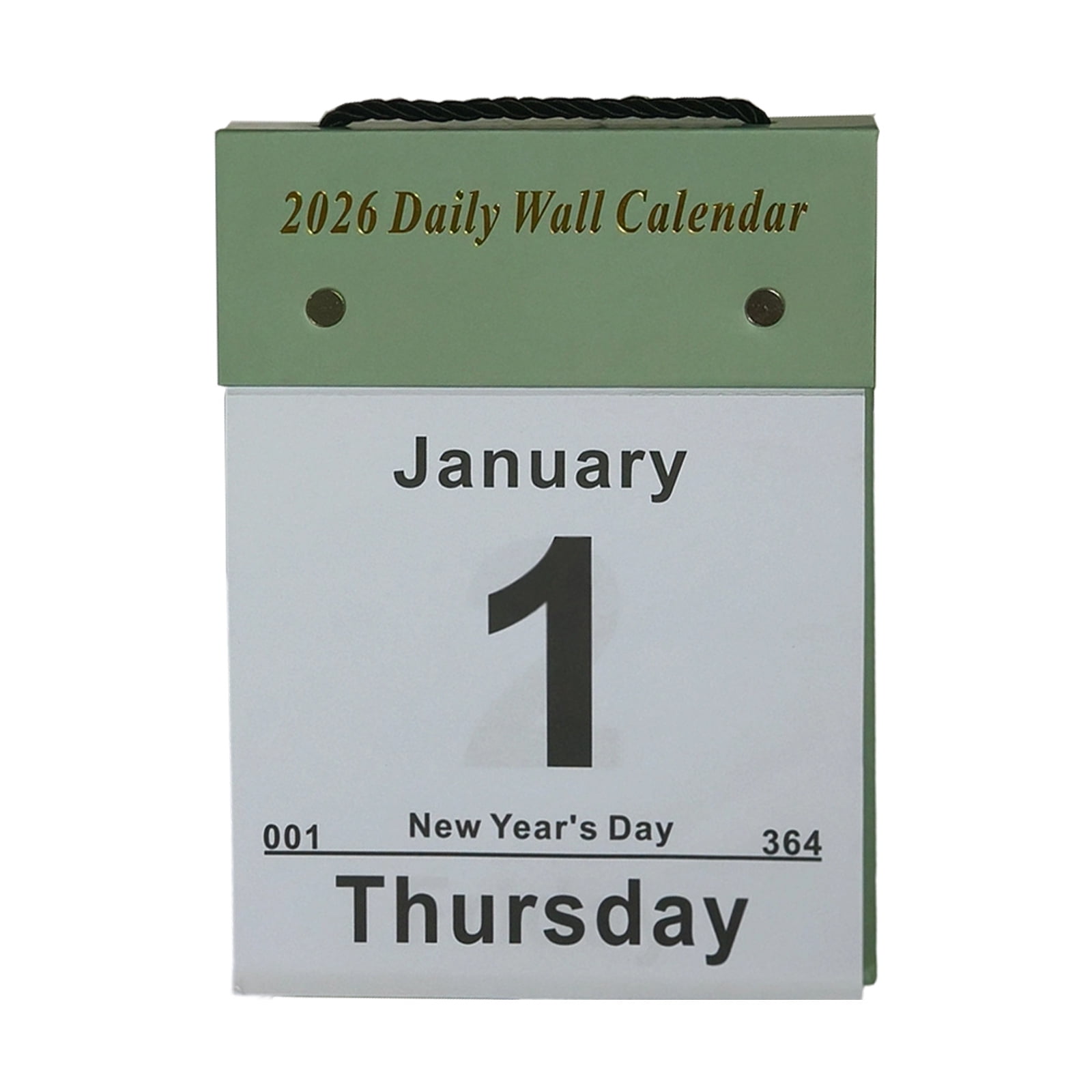 2026 Wall Calendar Tearable Pages Calendars With Bold Date Prints For Quick Desk Reference And Decors Tear Off Calendar