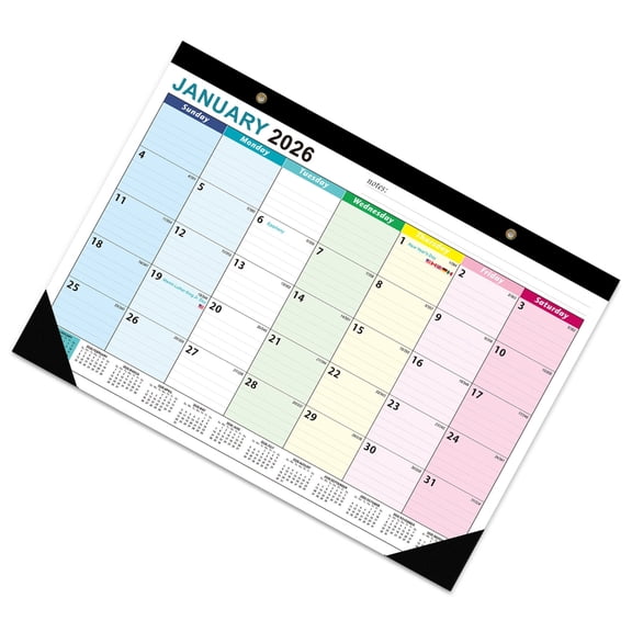 2026 Wall Hanging Calendar Runs from 01/2026-06/2027 Monthly Calendar Planner