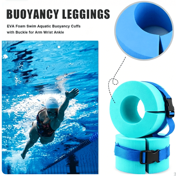 2026 Water Aerobics Float Ring/Belt to Workout Ankles Arms for Swim Fitness Training E