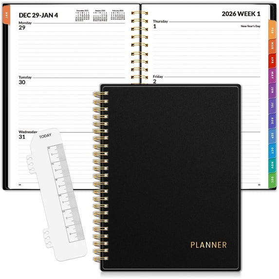 2026 Weekly and Monthly Planner - from January 2026 - December 2026 ...