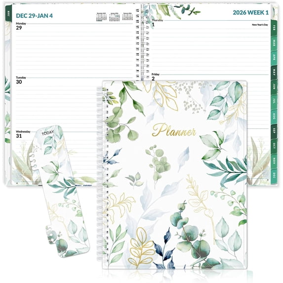2026 Weekly and Monthly Planner - from January 2026 - December 2026 ...
