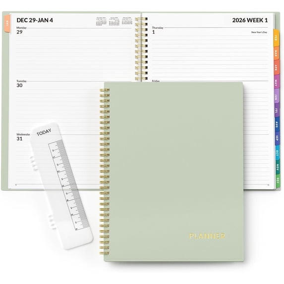 2026 Weekly and Monthly Planner - from January 2026 - December 2026 ...