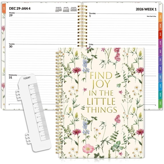 2026 Weekly and Monthly Planner - from January 2026 - December 2026 ...