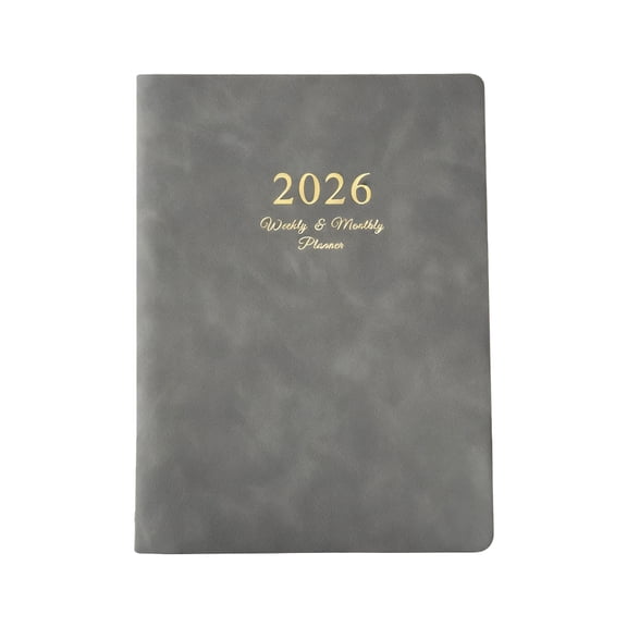 2026 Weekly Planner With Dated Pages And Refillable 6 Rings Leather Binder Cover 2026 Academic Planner For Scheduling