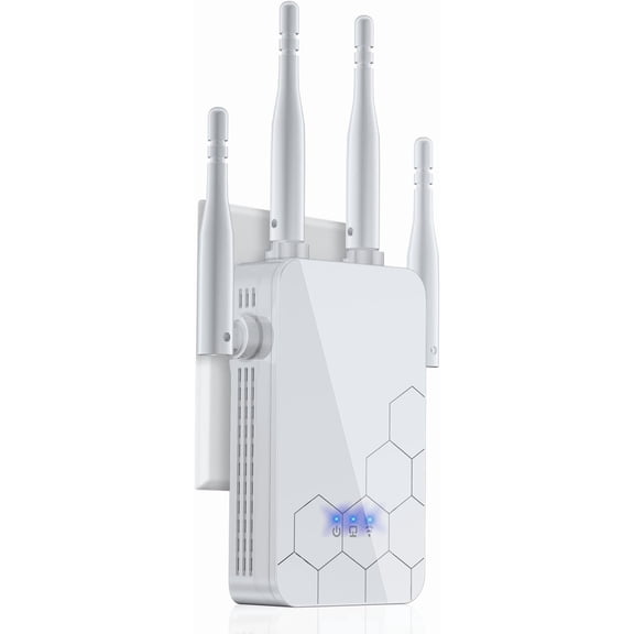2026 WiFi Extender Internet Booster, 10000 Sq.ft Long Range Repeater Routers Amplifier, Mesh 80% | Broader Than Ever, Support Network Devices at , 1-Tap Setup