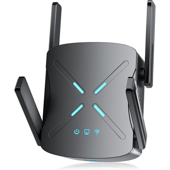 2026 WiFi Extender Signal Booster, 10X  WiFi 6 Extender, 18899 sq.ft. Internet Repeater for , -Band Network Extender,  Router Signal Amplifier w/Gigabit Ethernet Port, Easy Setup