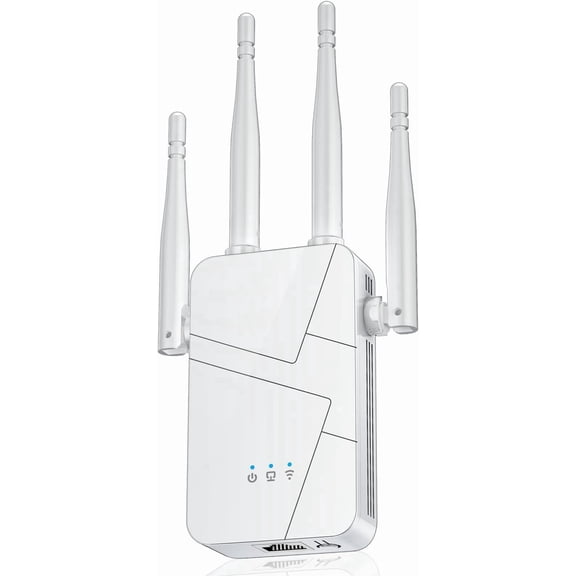 2026 WiFi Extender Signal Booster for , 15000sq.ft Internet Repeater, Long Range WiFi Booster and Signal Amplifier w/Ethernet Port, WiFi Router Extender Support 99% Devices, 1-Tap Setup