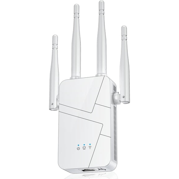 2026 WiFi Extender Signal Booster for , 15000sq.ft Internet Repeater, Long Range WiFi Booster and Signal Amplifier w/Ethernet Port, WiFi Router Extender Support 99% Devices, 1-Tap Setup