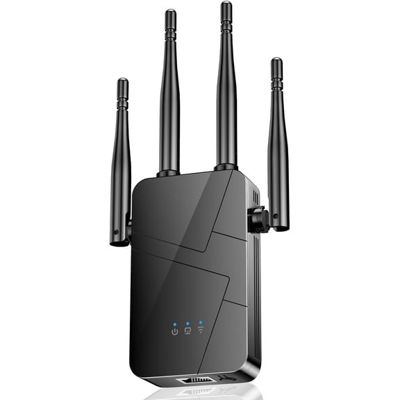 2026 WiFi Extender Signal Booster for , 15000sq.ft  Internet Repeater, Long Range WiFi Booster and Signal Amplifier w/Ethernet Port, WiFi Router Extender Support 99% Devices, 1-Tap Setup