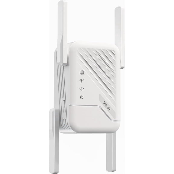 2026 WiFi Extender Signal Booster, Internet Extender Covers Up to 13389 Sq.ft for , Long Range WiFi Repeater with Ethernet Port, Router Amplifier Easy Setup,Wide Compatibility