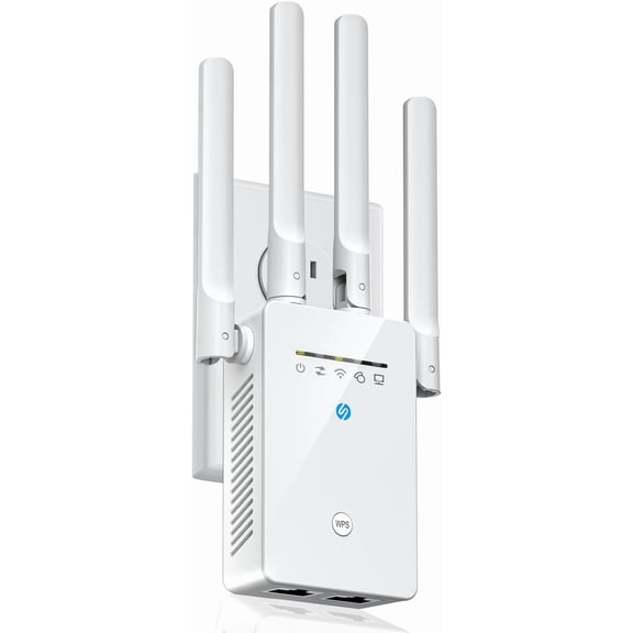 2026 WiFi Extender, WiFi Signal Booster Cover up to 14770 sq.ft for ,  Gen 6X  Internet Extender WiFi Booster w/Ethernet Port,  WiFi Repeater Works with 99% Router, Easy Setup