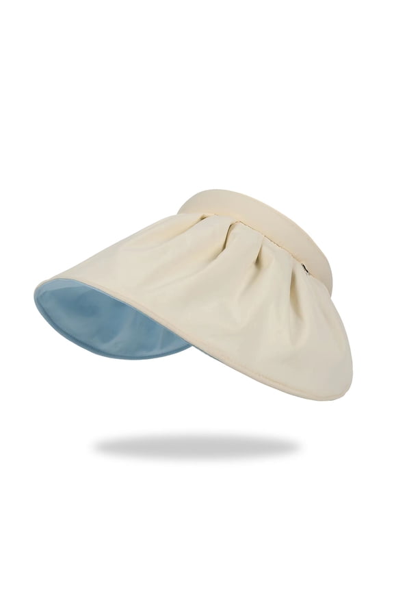 2026 Wide Brim Sunshade Shell Hat, UV Protection, Face Covering, Open Top Hat, Outdoor Sports Summer Hat for Women