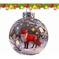 thumbnail image 1 of Crystal Glass Ornament, 2.75" Handcrafted 3D Animal Christmas Decoration, Sparkling Star Accents for Tree, Tabletop & Holiday Décor Gifts, 1 of 8