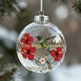 thumbnail image 1 of 2026 Wildlife Wonders Collection Crystal Glass Ornament Snowflake Ball Pendant Simulated Decoration,3D Animal Christmas Decoration,Clear Plastic Xmas Balls, Winter Tree Decor, 1 of 5
