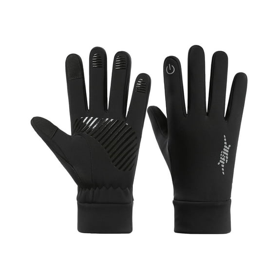2026 Winter Gloves with Touchscreen Compatibility – Thermal, Waterproof & Windproof Gloves for Men & Women – Enhanced Grip for Outdoor Activities, Black: M
