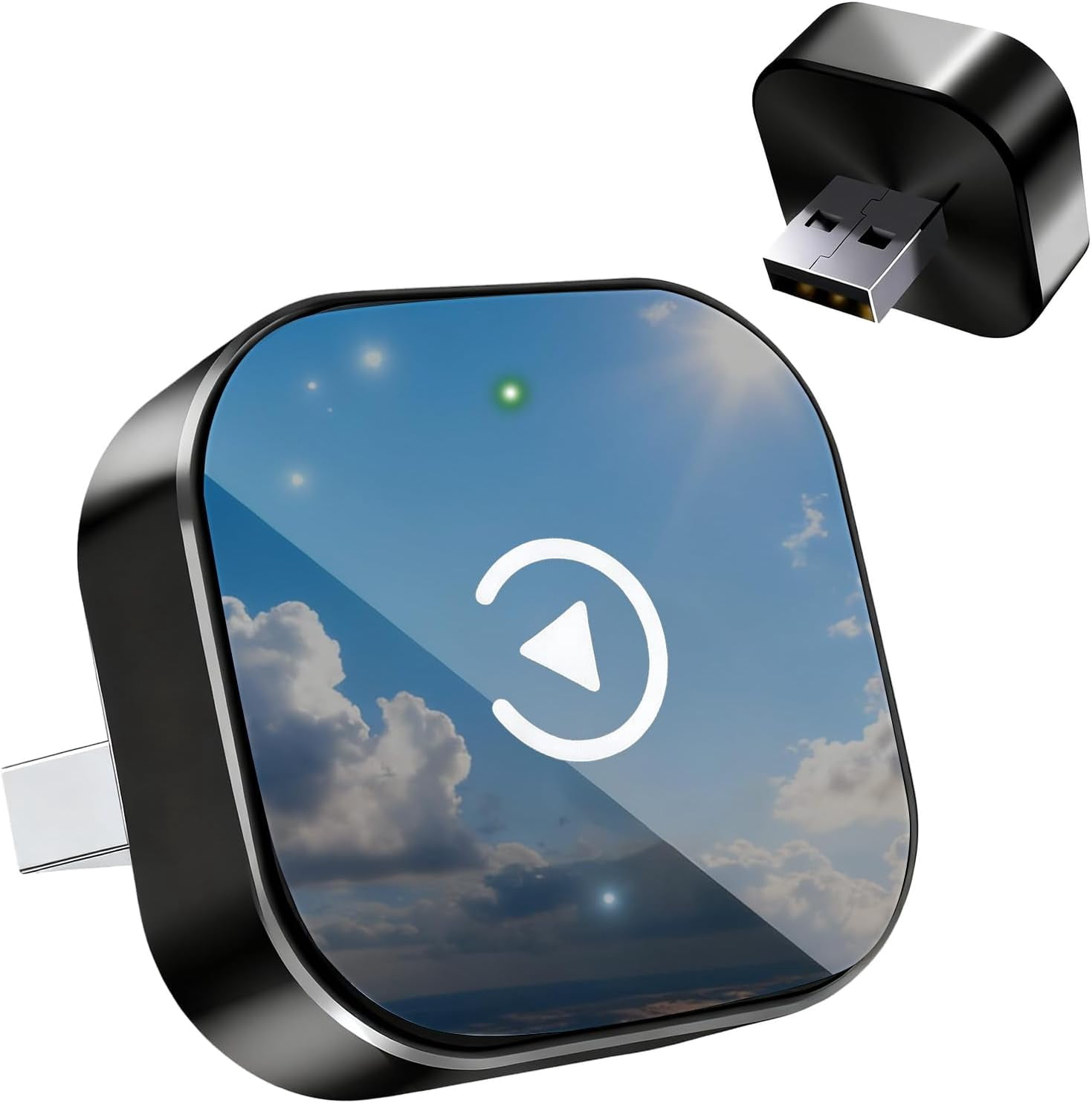2026 Wireless Adapter, Plug and Play Car System Adapter, Compact Design ...