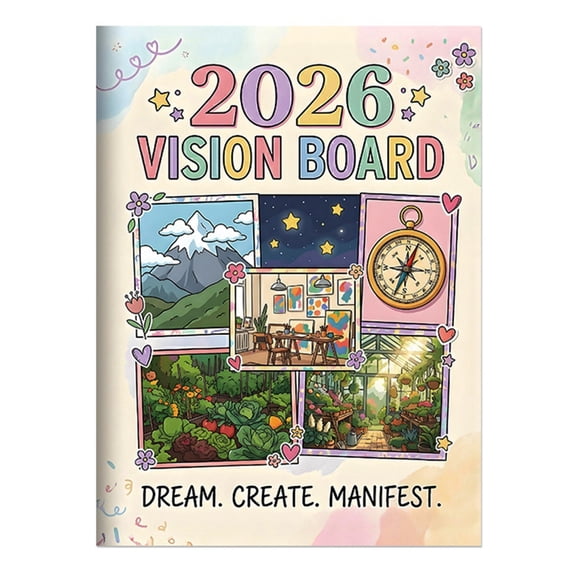 Objective Note Book 2026 Wishlist Notebook for Annual Objectives Friendly Paper for Smooth ...