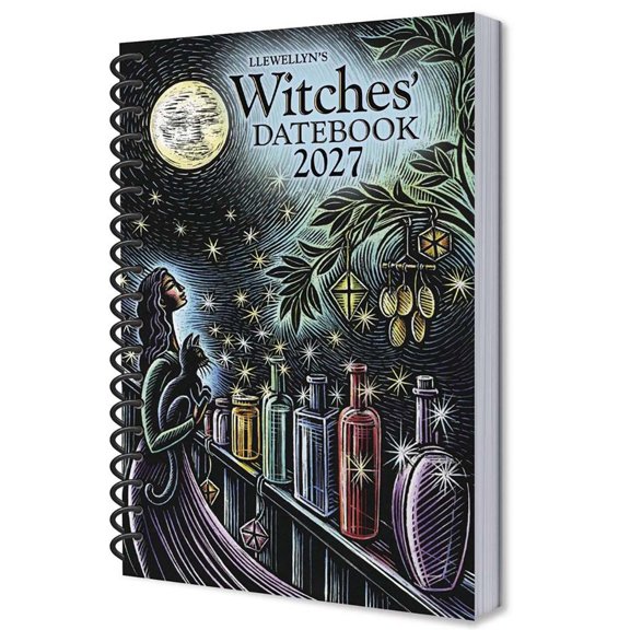 2027 Witches Datebook by Llewellyn
