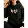 thumbnail image 1 of 2026 Women's Christmas Hoodie - Cartoon Dog Pattern Printed Sweatshirt, Comfortable Fabric for Winter Party & Home Wear, Perfect Gift, 1 of 6