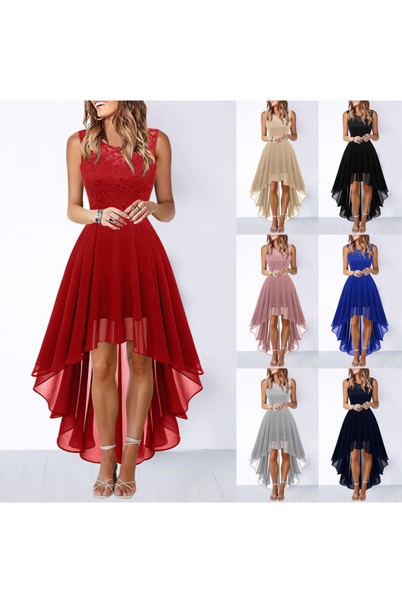 2026 Women's Dress, Sleeveless Elegant, Wedding Festive Wear, Bridesmaid Evening Dress