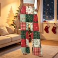thumbnail image 1 of 2026 Women's Loose Fit Christmas Print Pajama Pants for Sleep and Casual Home Wear Comfy Long Wide Leg Lounge Pants, 1 of 5