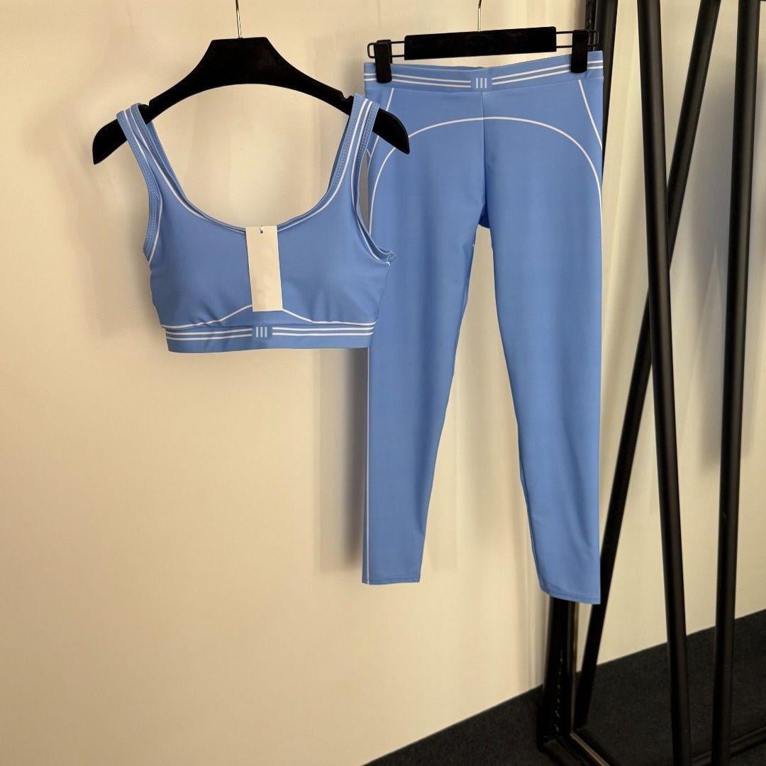 2026 Women's Sports Tank Top and Pants Jump Rope Yoga Pilates Fashion Comfort Set Two Piece Set