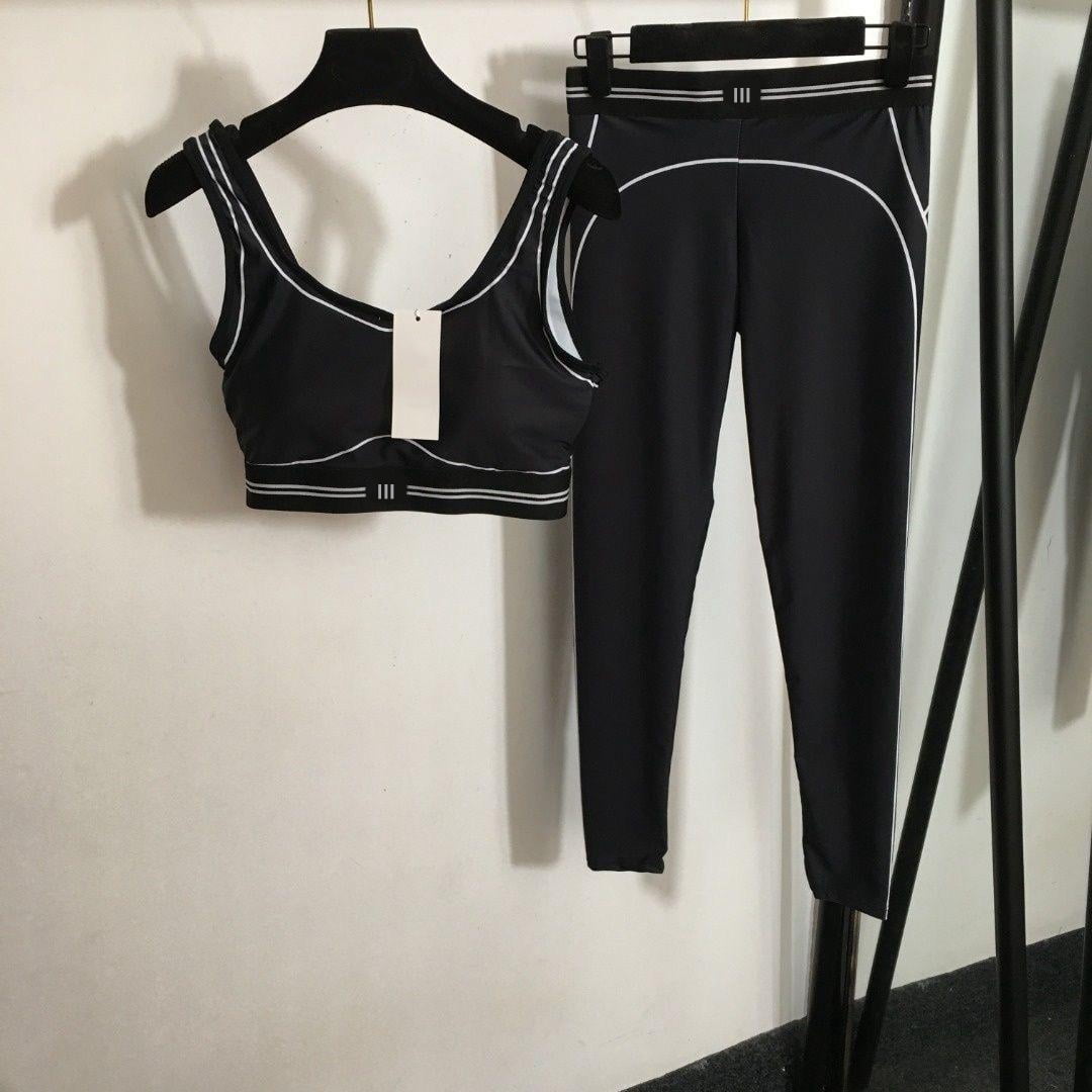 2026 Women's Sports Tank Top and Pants Jump Rope Yoga Pilates Fashion Comfort Set Two Piece Set