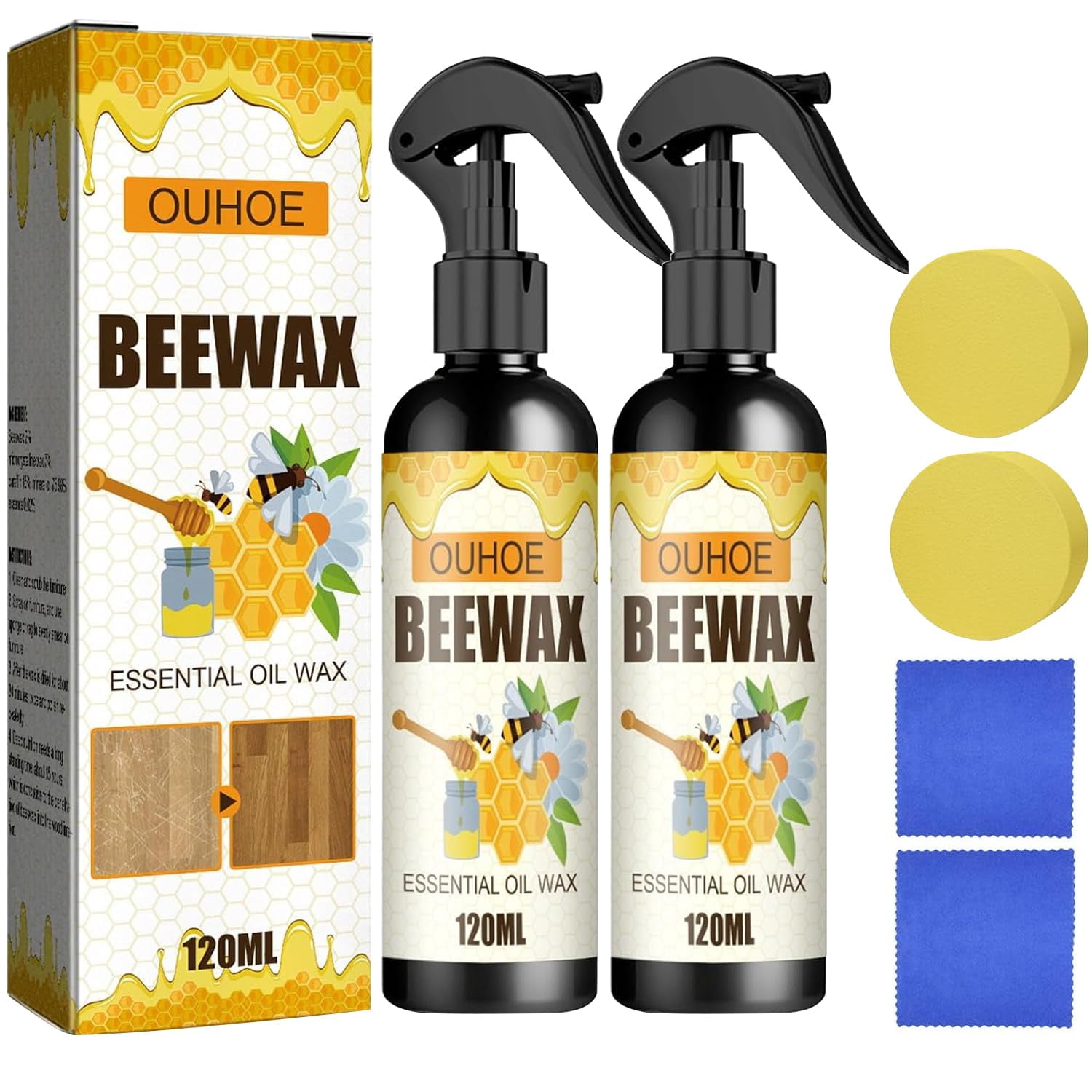 Picture Idea: 2026 Wood Polishing Beeswax Spray Bees Wax Spray Cleaner Furniture