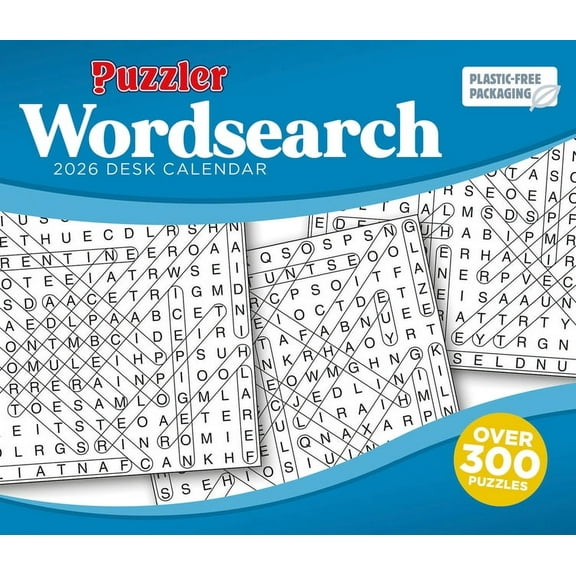2026 Word Search, Puzzler Box Calendar, (Paperback)