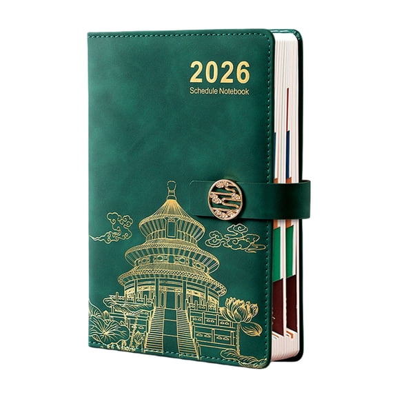 2026 Work Life Planner Travel Journal Schedule Notebook Compacts Size Task Tracking Systems Smooth Writing