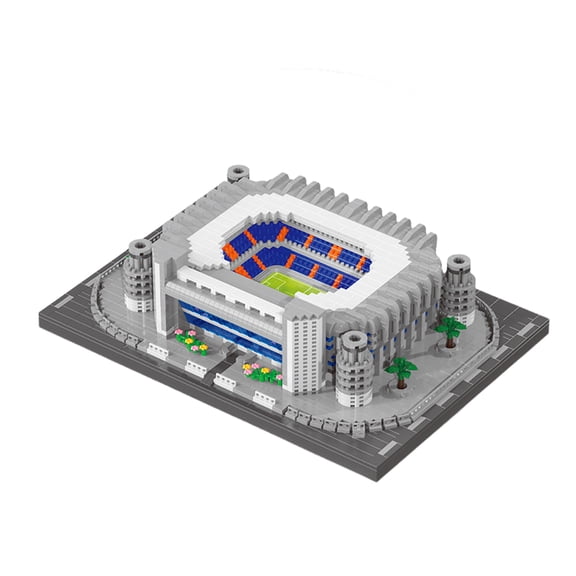 2026 World Cup 10" Micro Building Block Stadium Set, Educational Construction Toy Kit for Ultimate Soccer Fan Gear, Match Day Decorations and Tailgate Souvenirs, Soccer Fan Gifts, Fan Merch