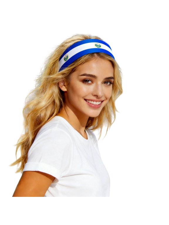 2026 Country Flag Headband, Patriotic Sports Head Tie Sweatband for Soccer Fans, Unisex