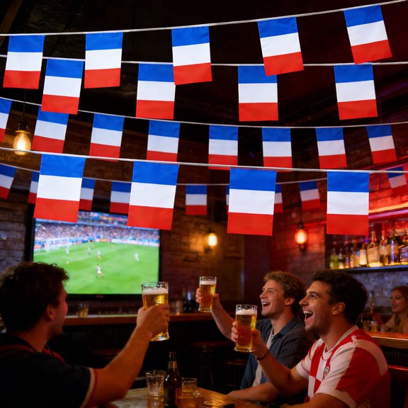 2026 World Cup Soccer Football Fans National Team String Flag Pennant Banner, Unity Day National Country Decoration for Party, Sports Events, Patriotic Festival, 25 Flags