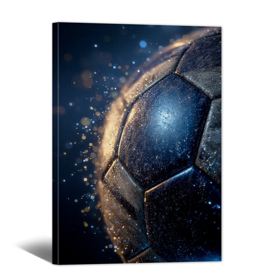 2026 World Football Cup Canvas Prints, Modern Soccer Canvas Wall Art for Living Room Bedroom, Sports Painting for Man Cave, Wall Decor for Teen Boys Fans