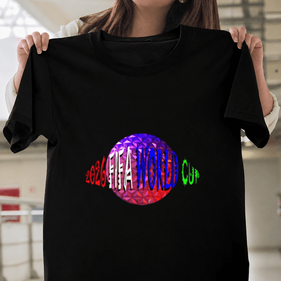 2026 World Football World Soccer Modern Ball Soccer Graphic Tee Unisex T-Shirt