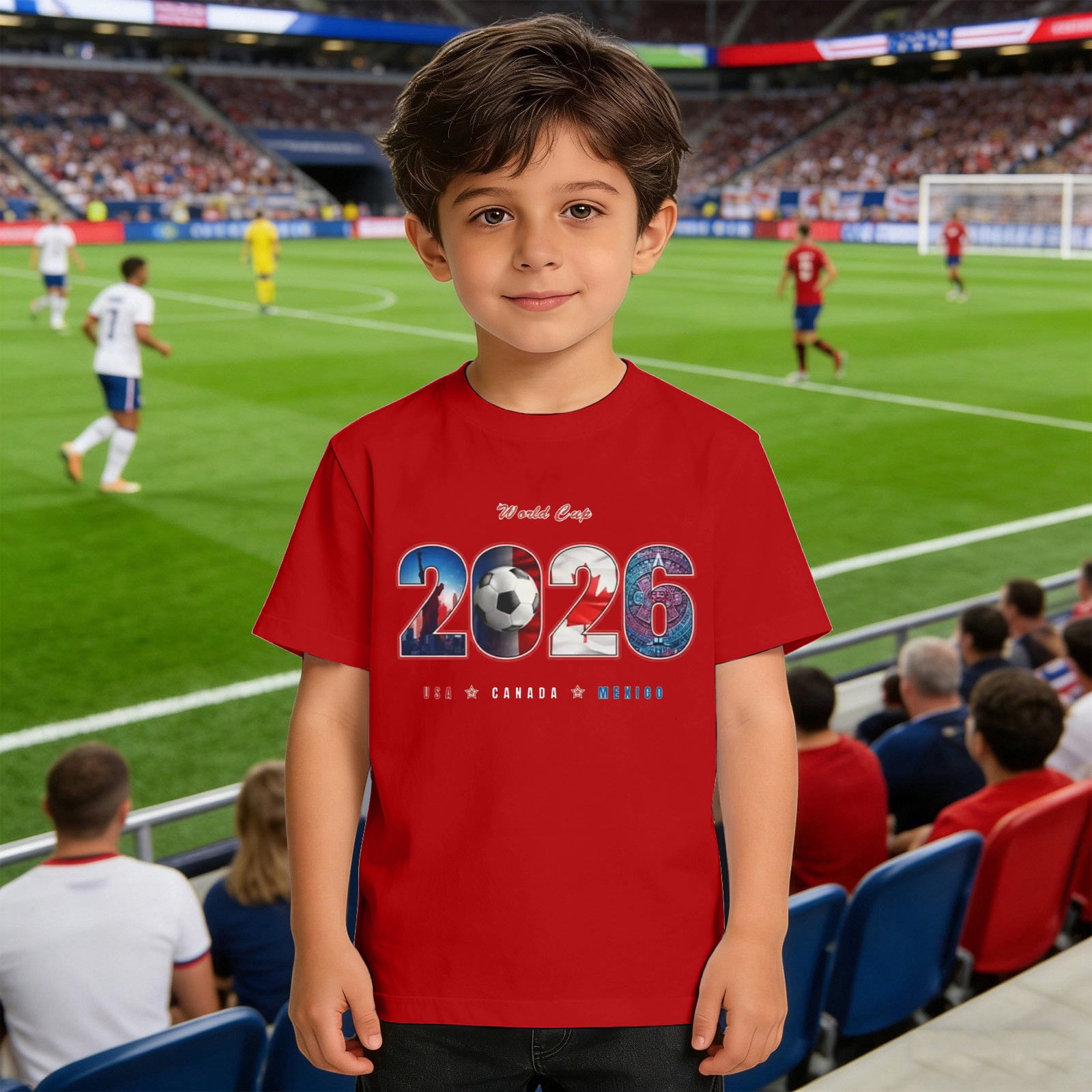 Sangi Short Sleeve Shirt S 2026 Red main image 1