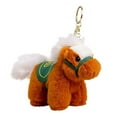 thumbnail image 1 of 2026 Year of the Horse Lucky Cloud Plush Charm with Glitter Eyes - Adorable Keychain for Bags, Cars, and Lunar New Year Decorations, Perfect for Horse Fans and Gift-Giving, 1 of 5